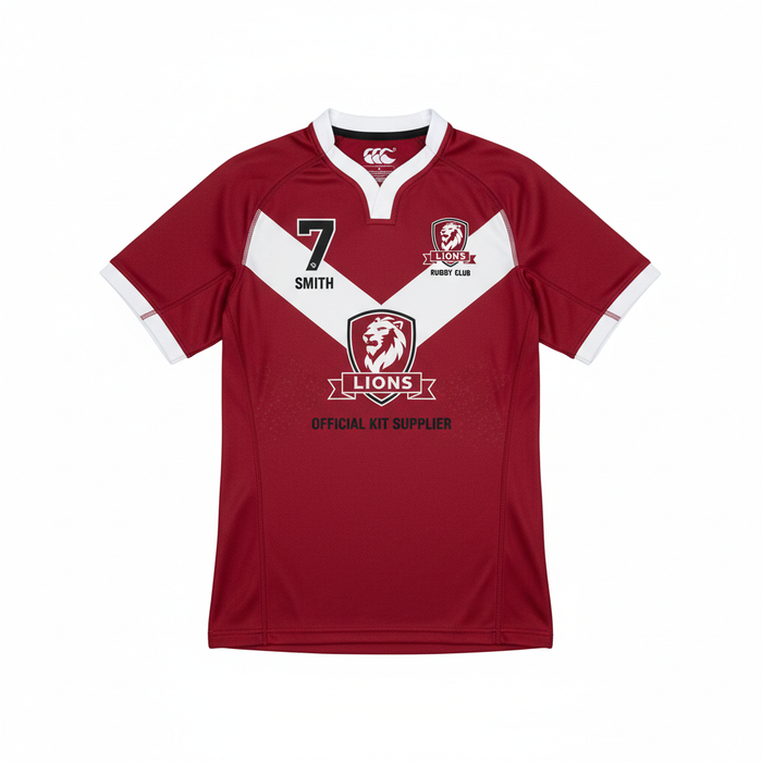 Rugby Jersey Red