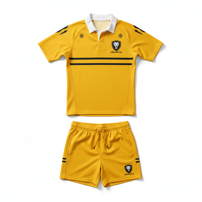 Rugby Full Kit Yellow